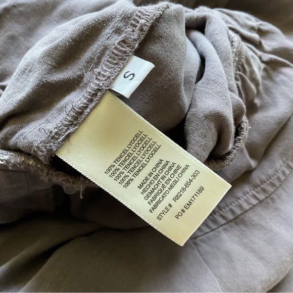 ANTHROPOLOGIE x CLOTH & STONE GULPIYURI SURPLICE JUMPSUIT - Picture 4 of 5